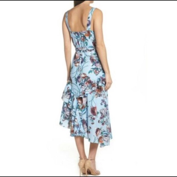 Cooper St. Botanical Asymmetric Ruffle Sundress - Picture 2 of 7